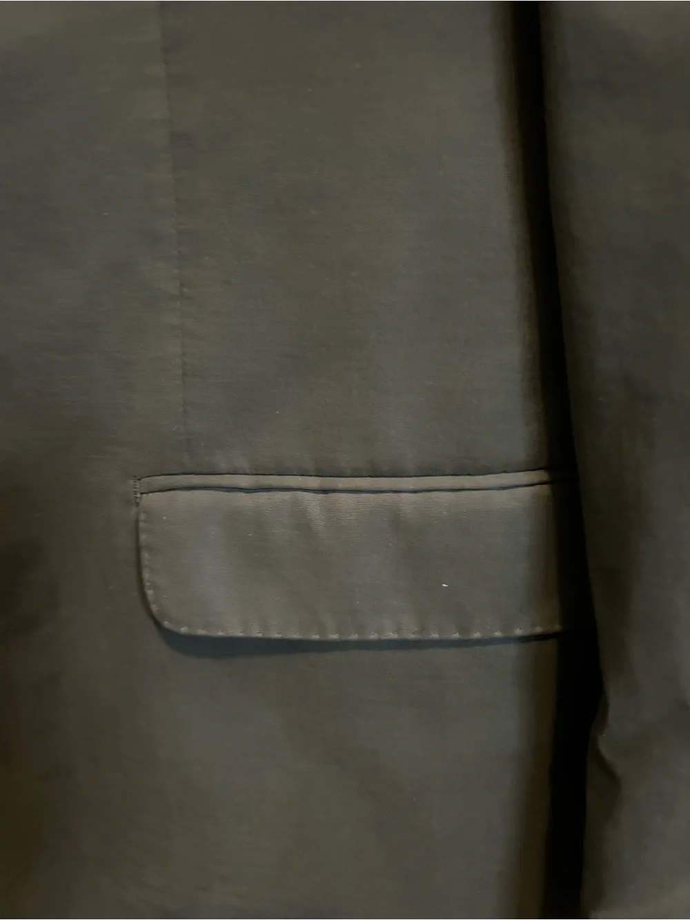 Calvin Klein Men's Dark Gray Two-Button Blazer